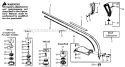 Page B Diagram and Parts List for GTI17  Weed Eater Trimmer